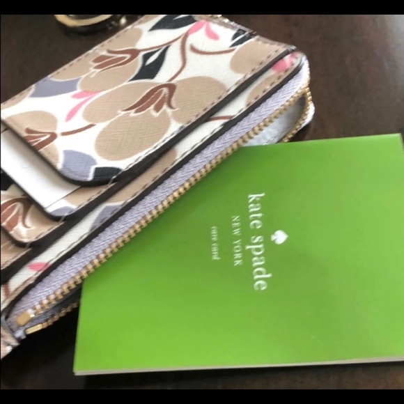 kate spade Handbags - Kate Spade Cameron Breezy Floral ZIP Wallet